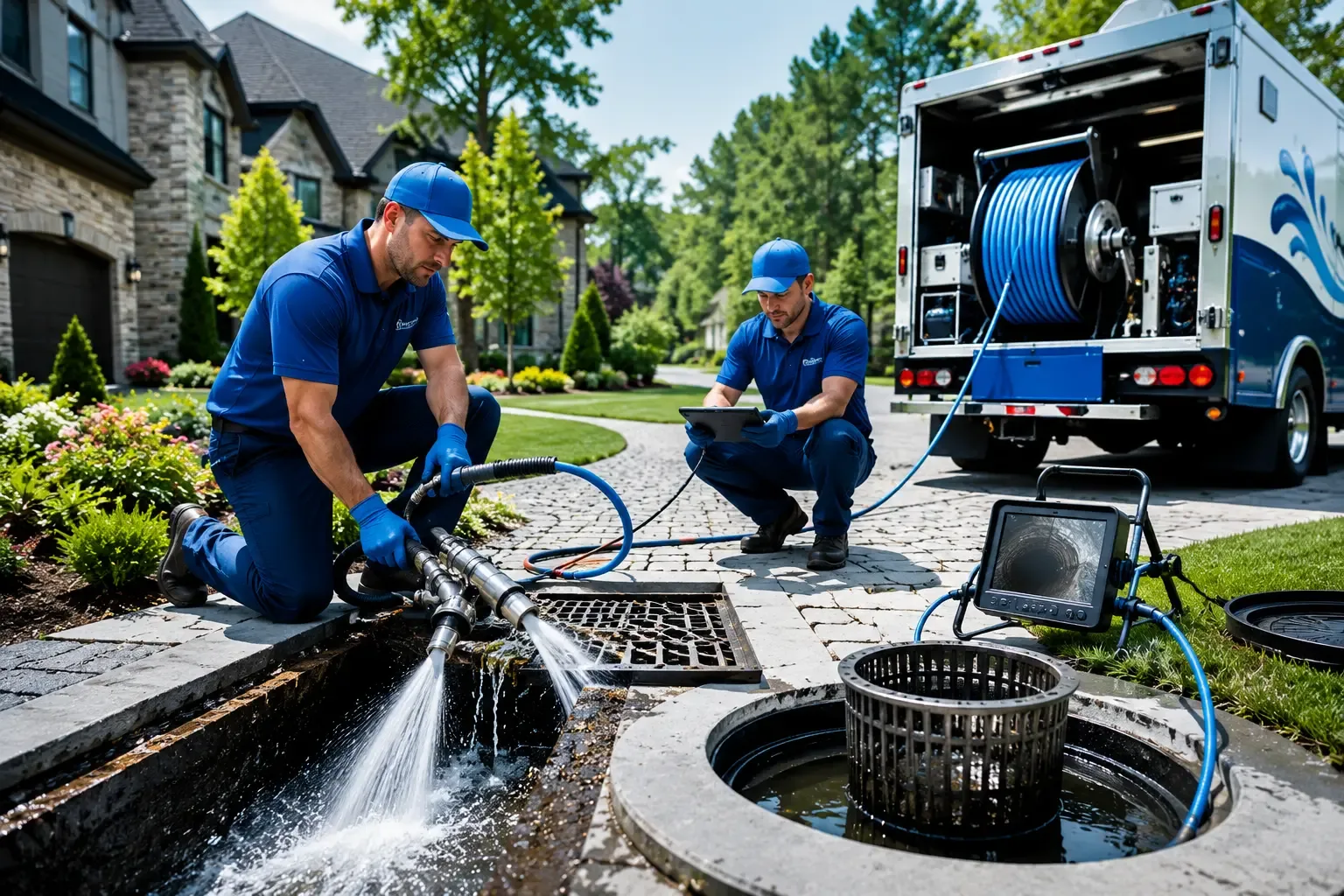 Local outdoor drain cleaning professionals in Somersville, CT