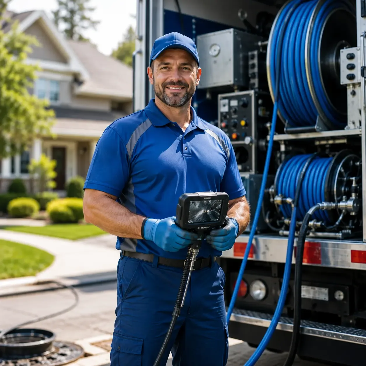 Local outdoor drain cleaning specialists in Somersville, CT